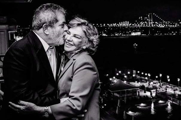O ex-presidente Luiz Inácio Lula da Silva e a ex-primeira-dama Marisa Letícia