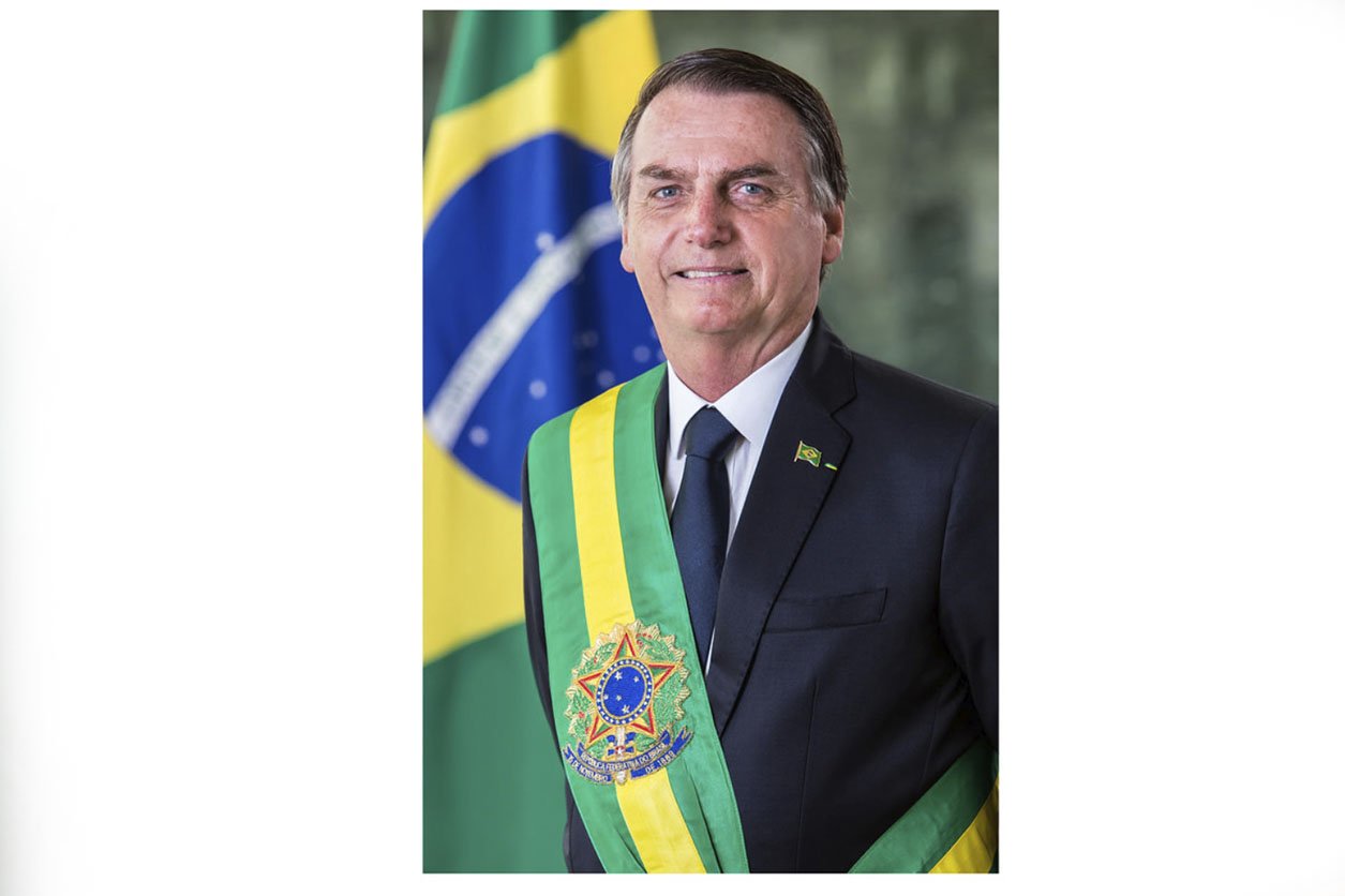 sigla de bolsonaro usa foto oficial da presidência em divulgação