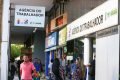 Fachada da Agência do Trabalhador