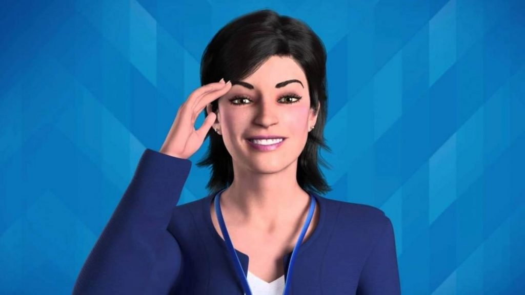 Luiza, personagem criada pela Magalu