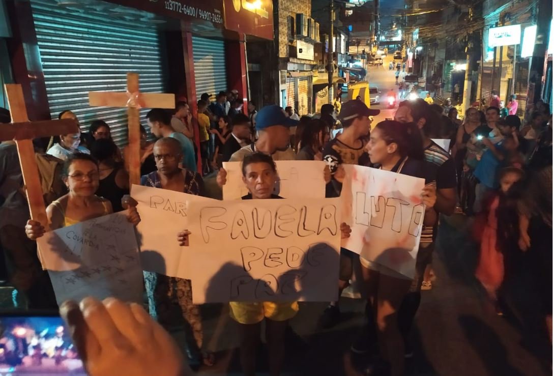Paraisópolis-protesto