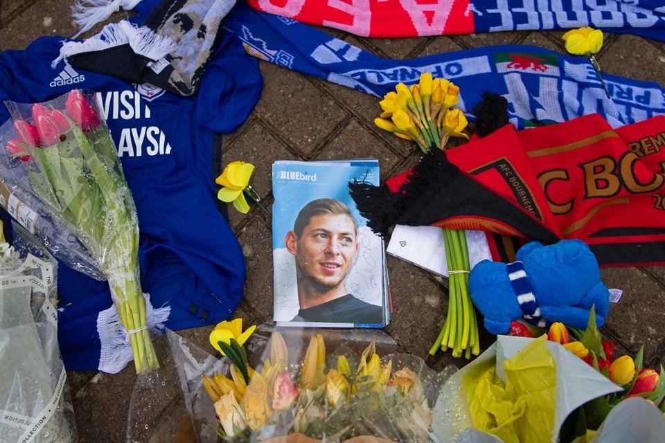 Tributes Are Made To Cardiff City’s Emiliano Sala