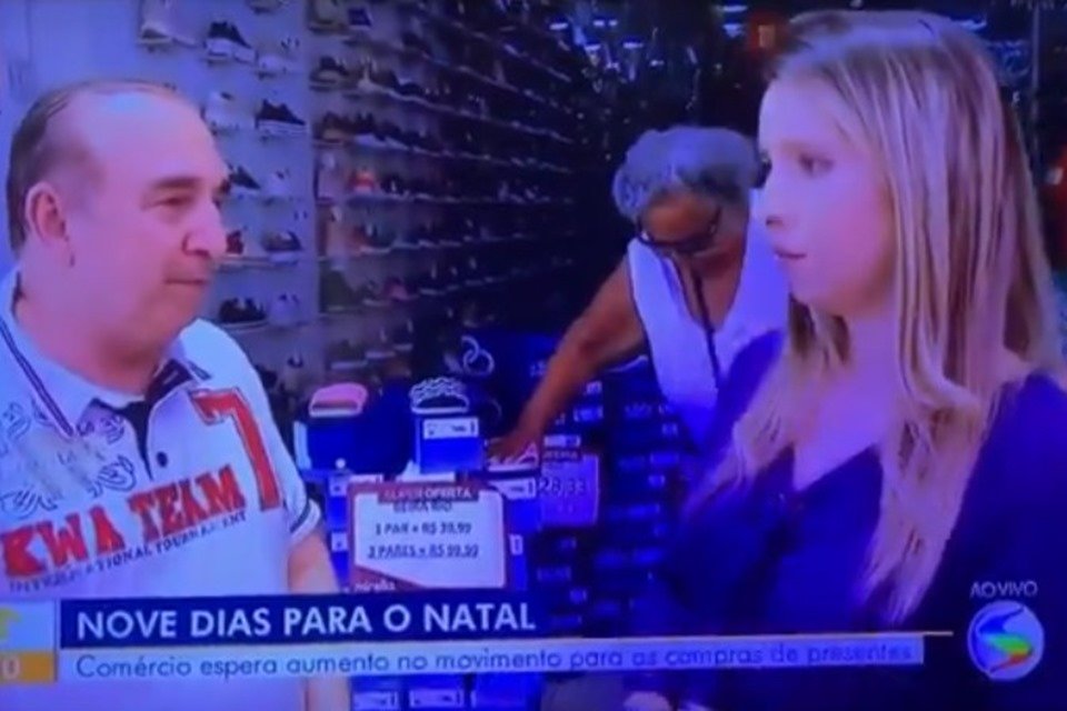 Resultado de imagem para Repórter passa mal e desmaia durante transmissão ao vivo na Globo