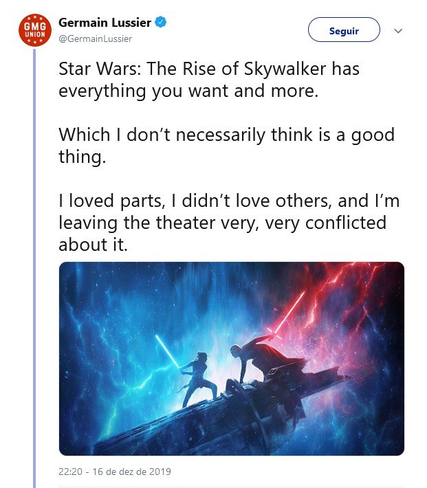 Crítica  A Ascensão Skywalker é uma maravilha técnica