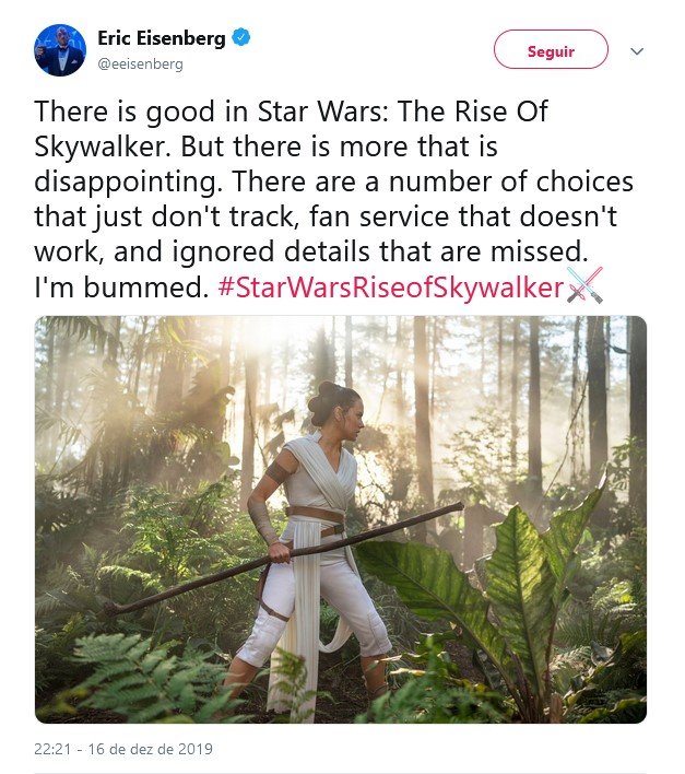 Crítica  A Ascensão Skywalker é uma maravilha técnica
