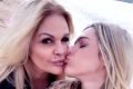 Monique Evans é mãe de Bárbara Evans