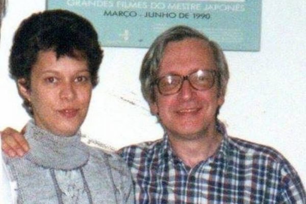Heloisa de Carvalho e o pai Olavo