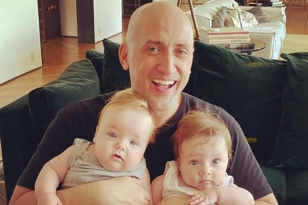 Paulo Gustavo e os filhos gêmeos