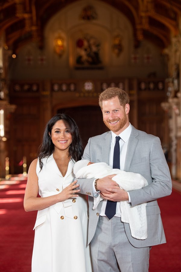 Harry e Meghan e filho