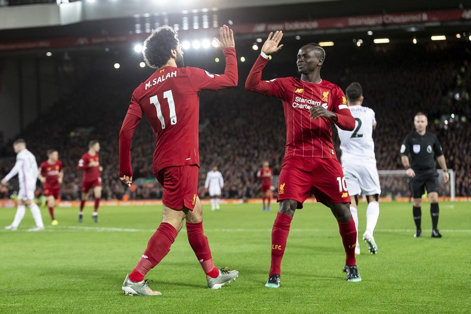 Salah e Mané, do Liverpool