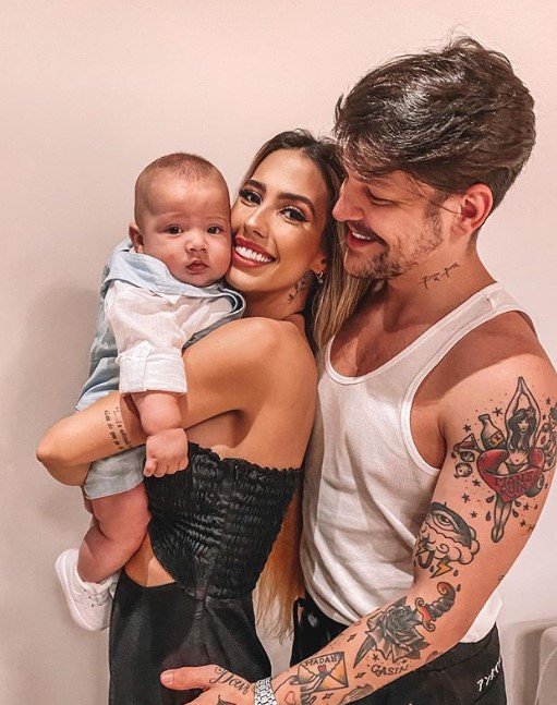 Davi, Gabi Brandt e Saulo