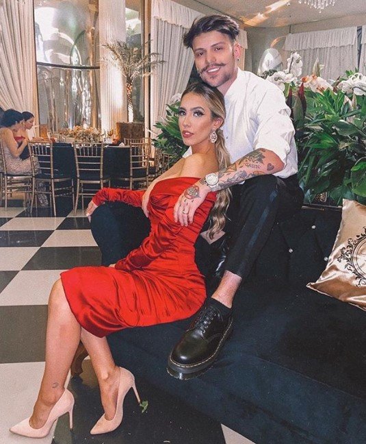 Saulo e Gabi Brandt ainda juntos