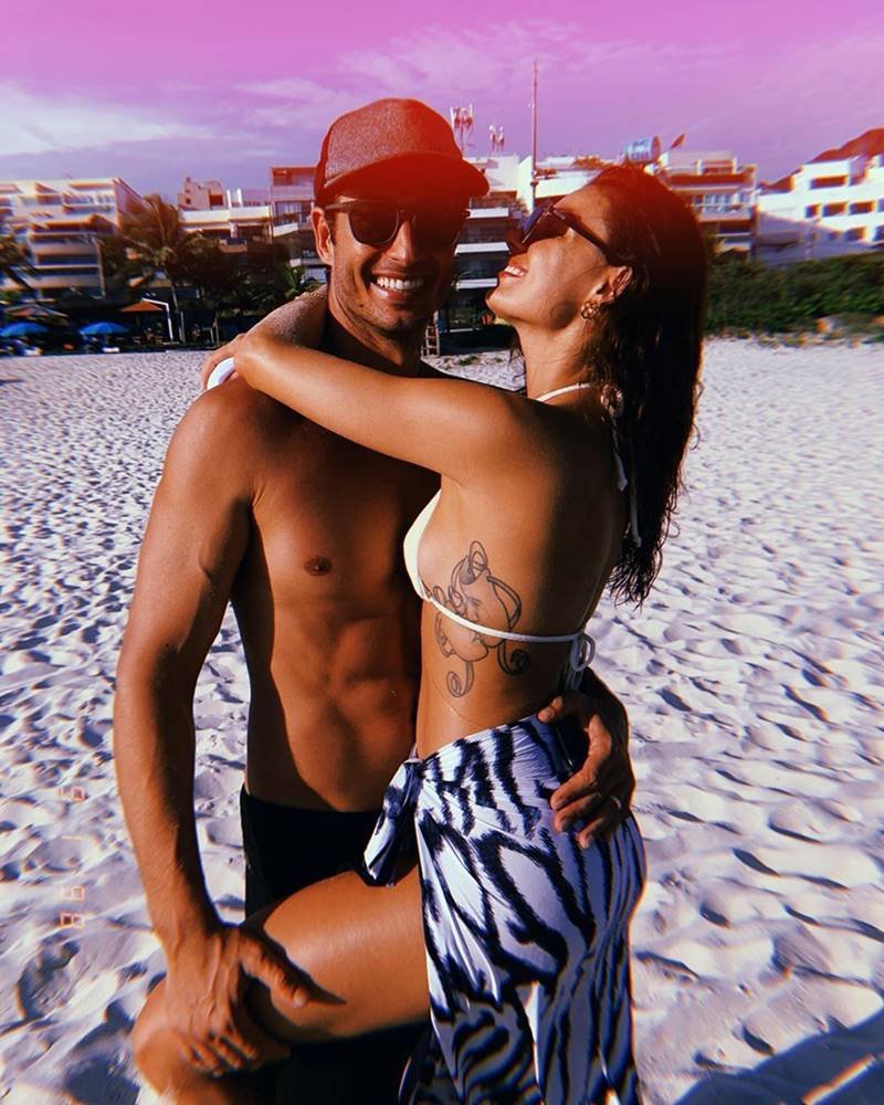 Ísis Valverde e marido André Resende