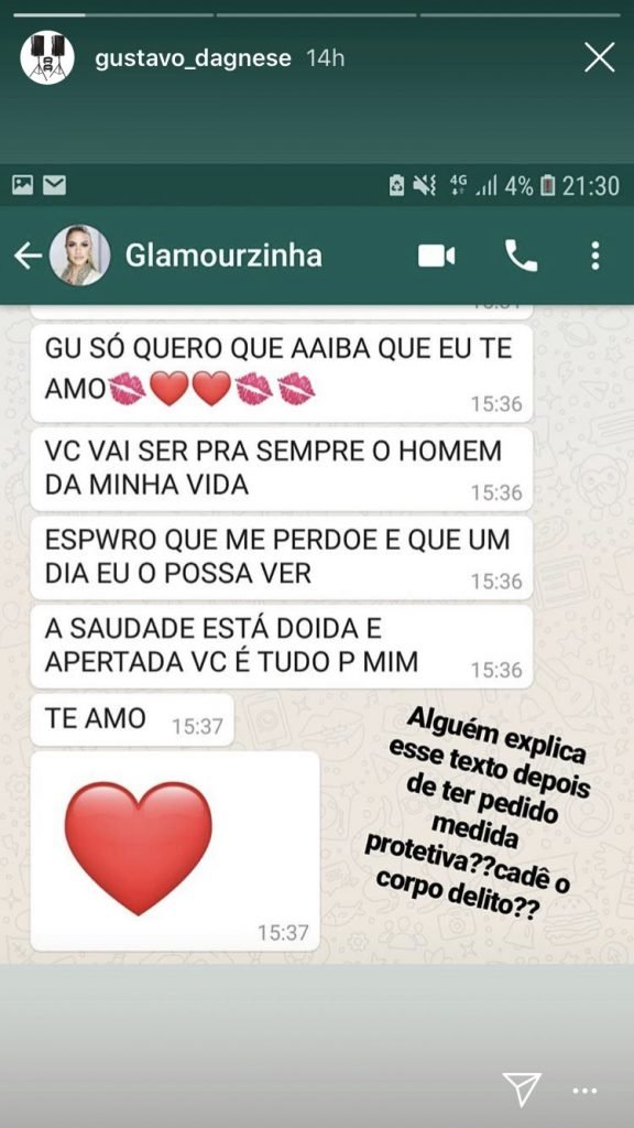 Glamour Garcia Consegue Ordem De Restrição Contra Ex Marido Metrópoles 2764