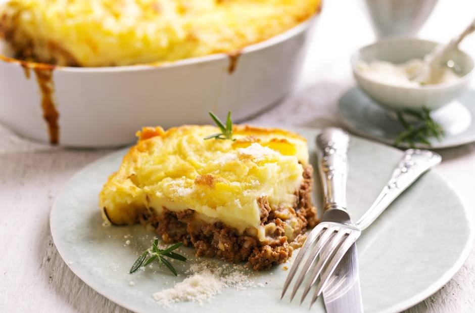 Receita Inglesa  Shepherd's Pie 