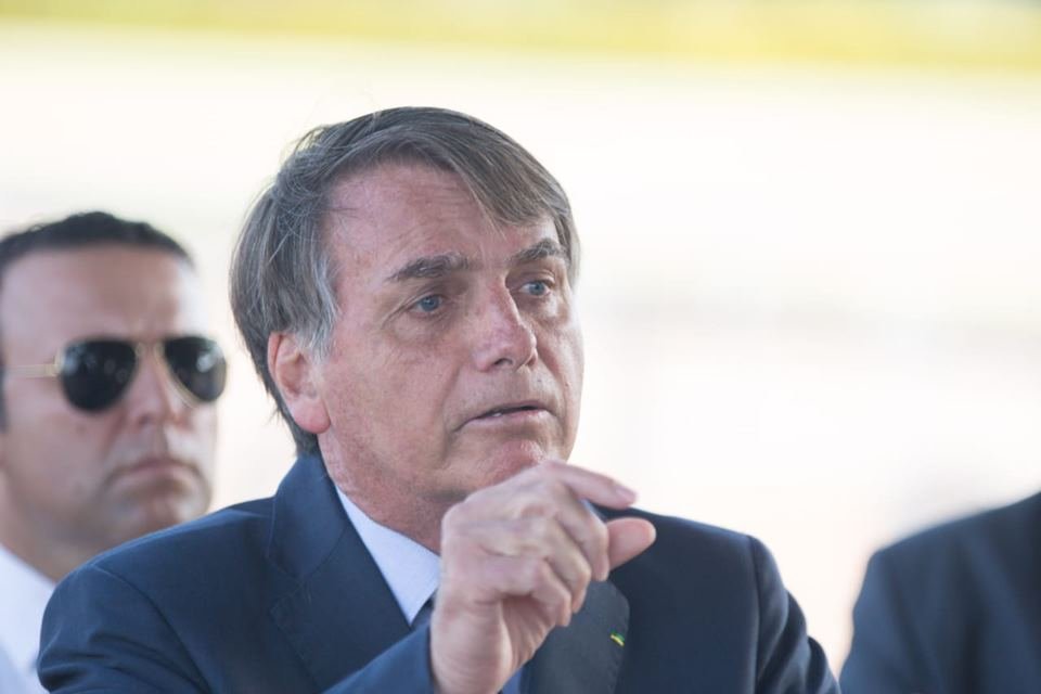 Jair Bolsonaro no Alvorada