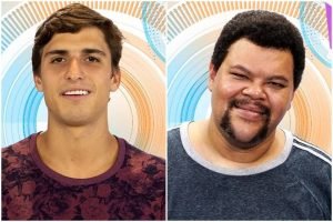 Babu Santana e Felipe Prior