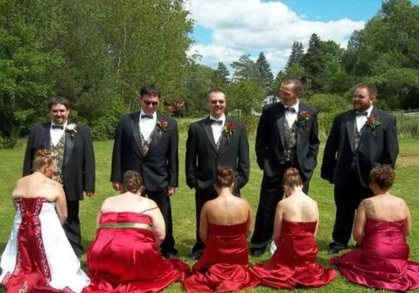 Foto de casamento viraliza, mas não por um bom motivo. Entenda