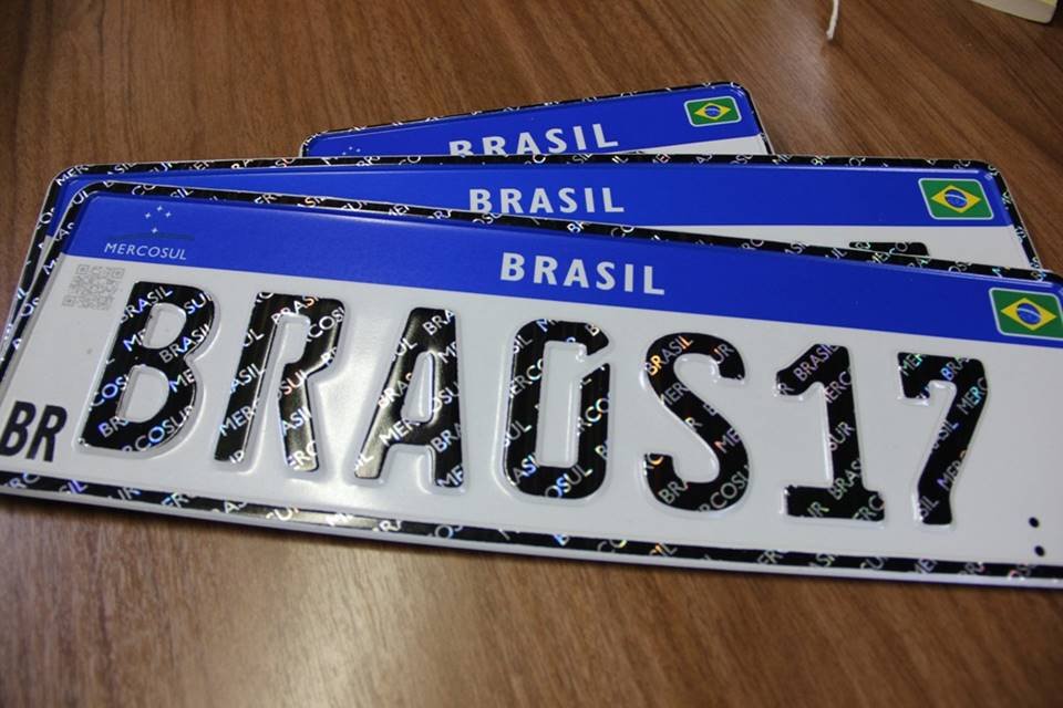 Placa do Mercosul