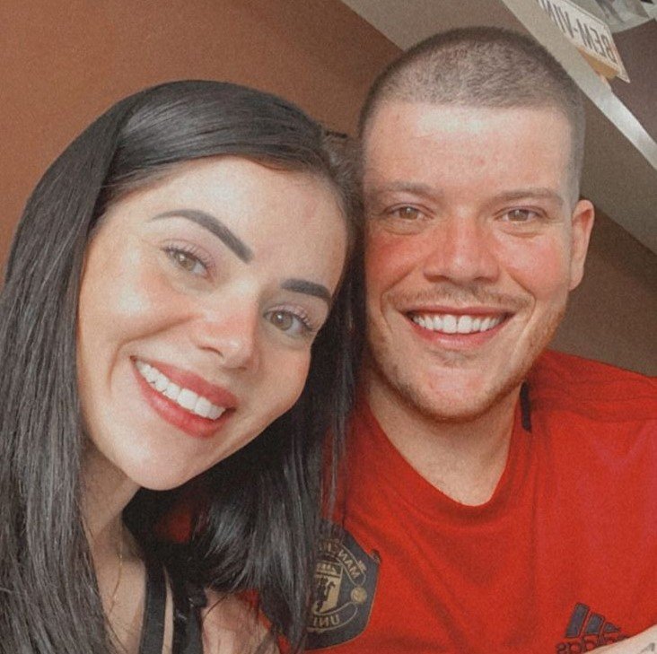 Ferrugem e a esposa Thais Vasconcellos