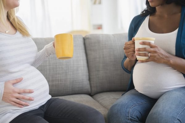 café grávida gravidez