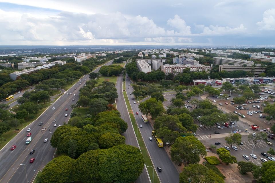 Cenas da cidade. Brasília(DF), 18/01/2019