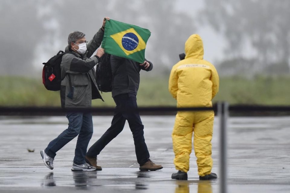 Coronavirus repatriados Brasil base anapolisCoronavirus repatriados Brasil base anapolis