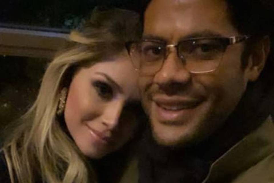 Hulk e Camila Ângelo