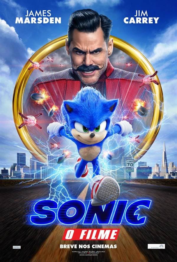 SONIC 2: O Filme' já atraiu 3 milhões de espectadores no Brasil