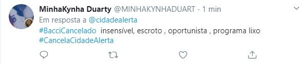 Luiz Bacci sofre ameaças