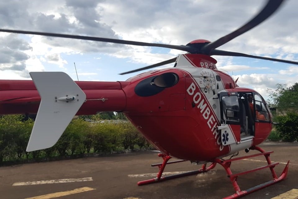 Helicóptero Corpo de Bombeiros