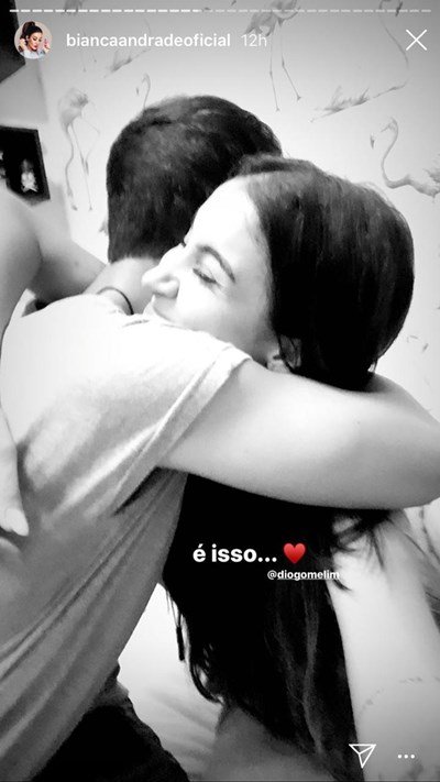 Diogo Melin e Bianca Andrade