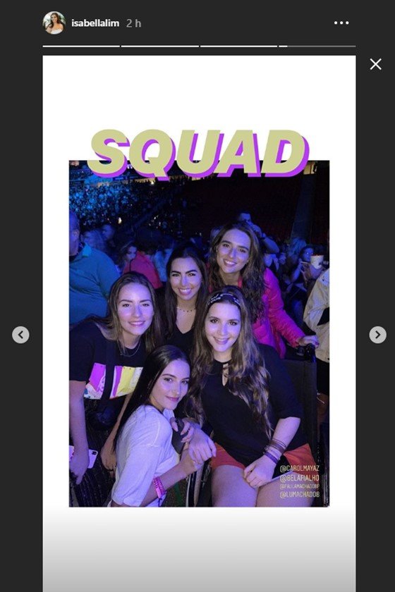 Isabella Lim e amigas