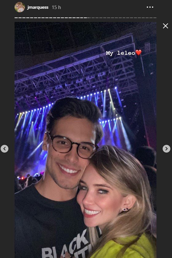 Leonardo Bosque e Juliana Marques