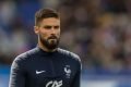 Giroud em jogo da França