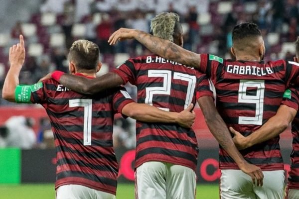 Everton Ribeiro, Bruno Henrique e Gabigol