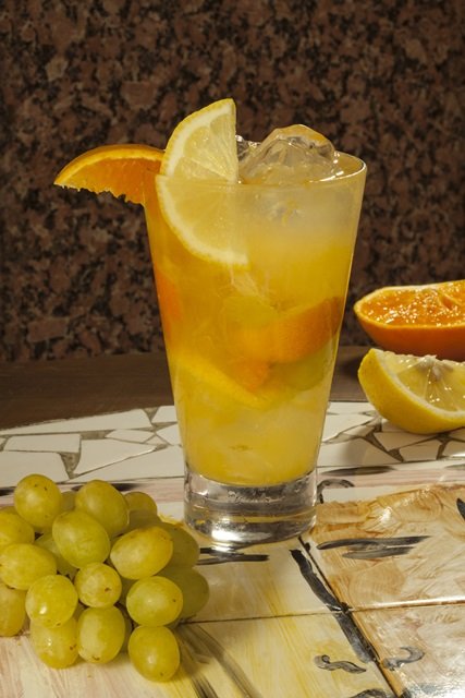 Caipirinha Chiquita, do Quiosque do Chopp