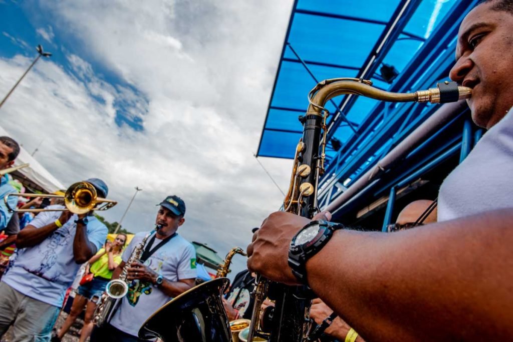 Músicos animam o carnaval 2020 no Galinho de Brasília