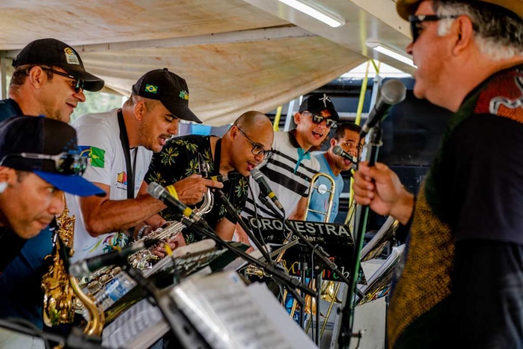 Músicos animam o Carnaval 2020 no Galinho de Brasília