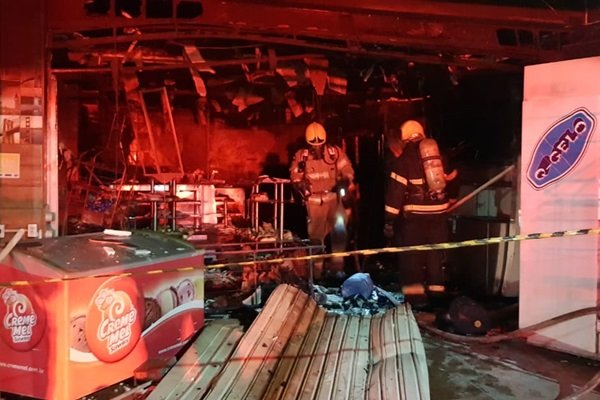 Explosão em padaria no Paranoá