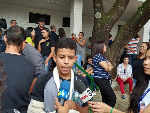 João Gonçalves, 13, teve aulas com Hebert no ano passado e teria novamente em 2020