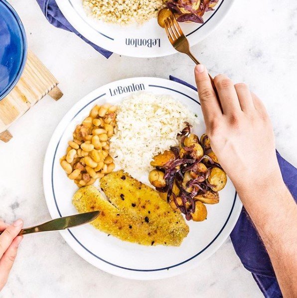 Tilápia na Crosta do LeBonTon