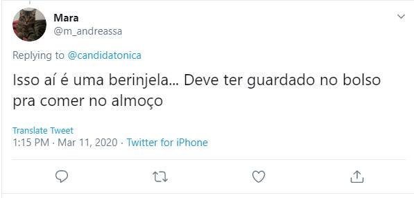 Tweet sobre o pênis do técnico do Paraná Allan Aal