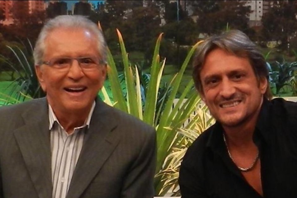 Carlos Alberto de Nóbrega e o filho, Marcelo