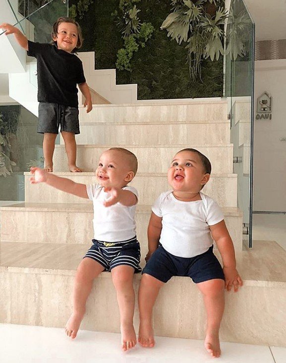 Os bebês da família Poncio