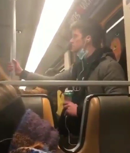 Homem é acusado de espalhar coronavírus no metrô