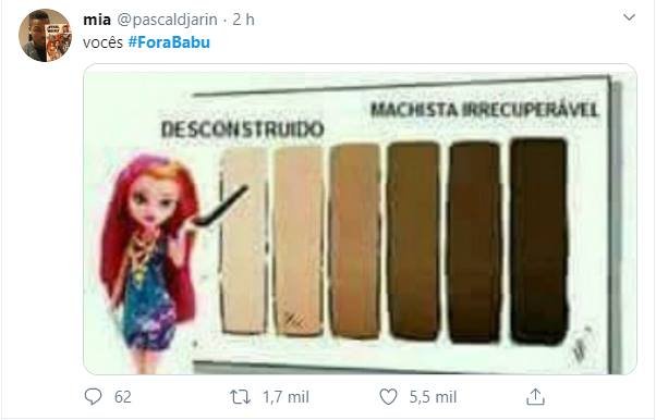 Twitter pede fora babu