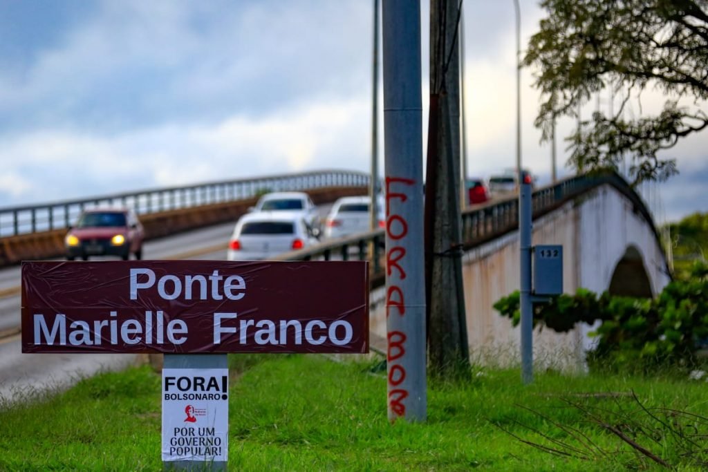 ponte Costa e Silva com o nome de Marielle Franco