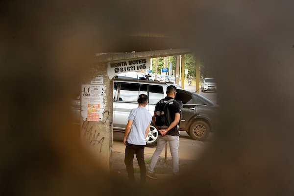 Insegurança nas paradas de onibus geram medo na população - Samambaia