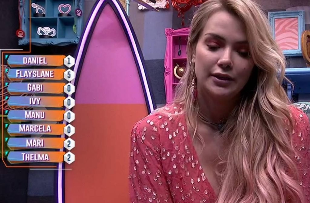 Marcela vota no paredão de 15/3